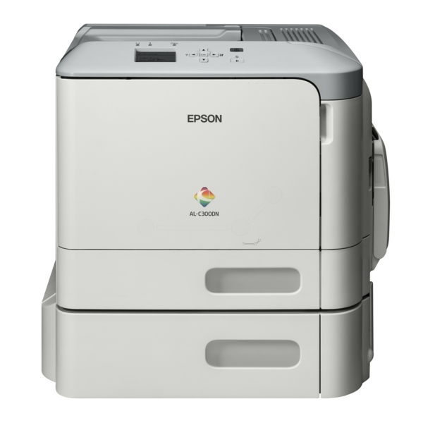 Epson WorkForce AL-C 300DTN Farblaserdrucker (C11CE10401BW)